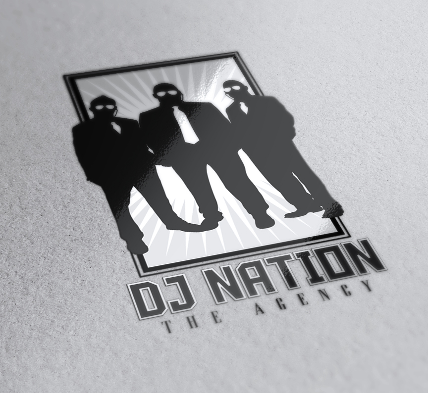DJ Nation logo design