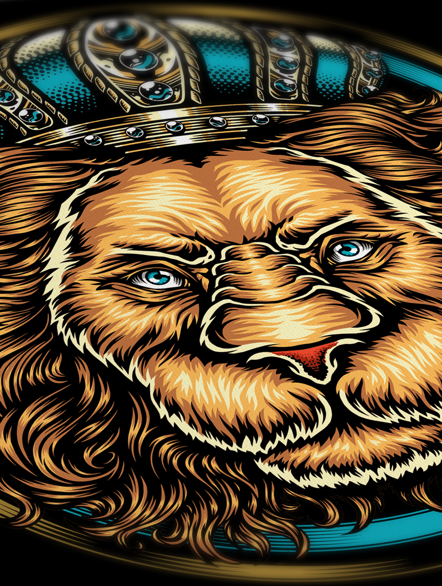 Lion of Judah illustration