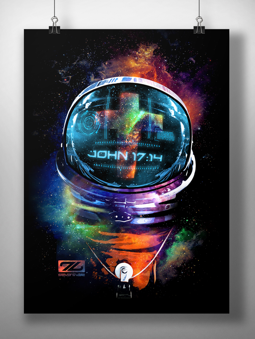 Astronaut graphic design