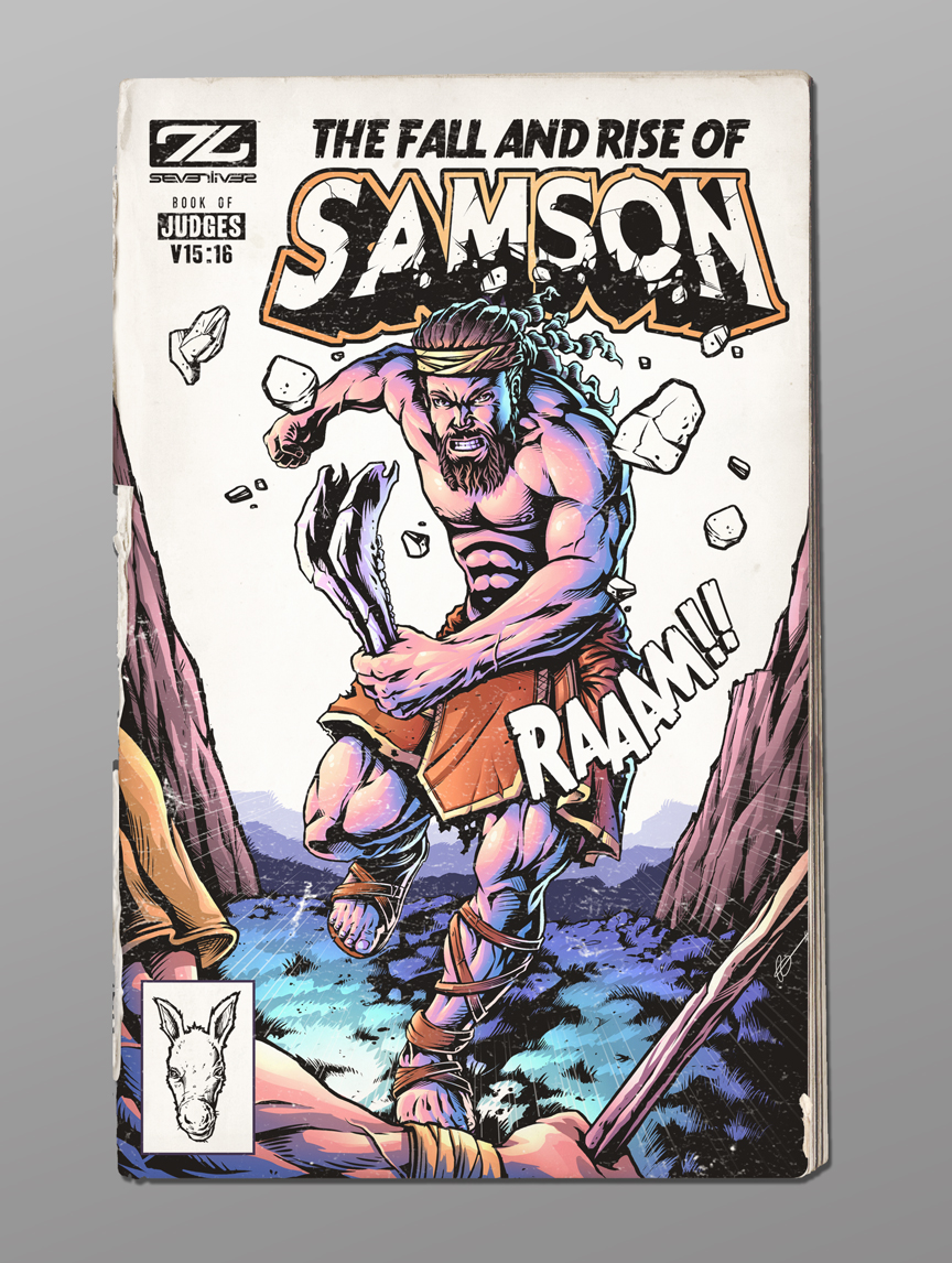 Samson closeup